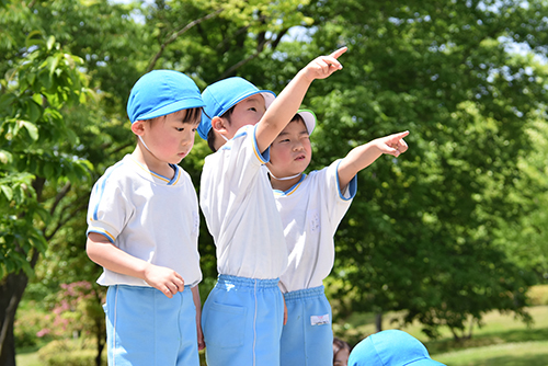 七北田公園の子どもたちです